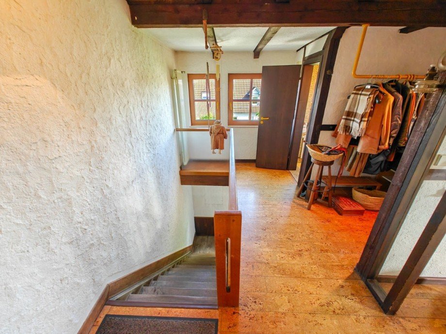 Garderobe Hauptwohnung Bauernhaus Reutlingen