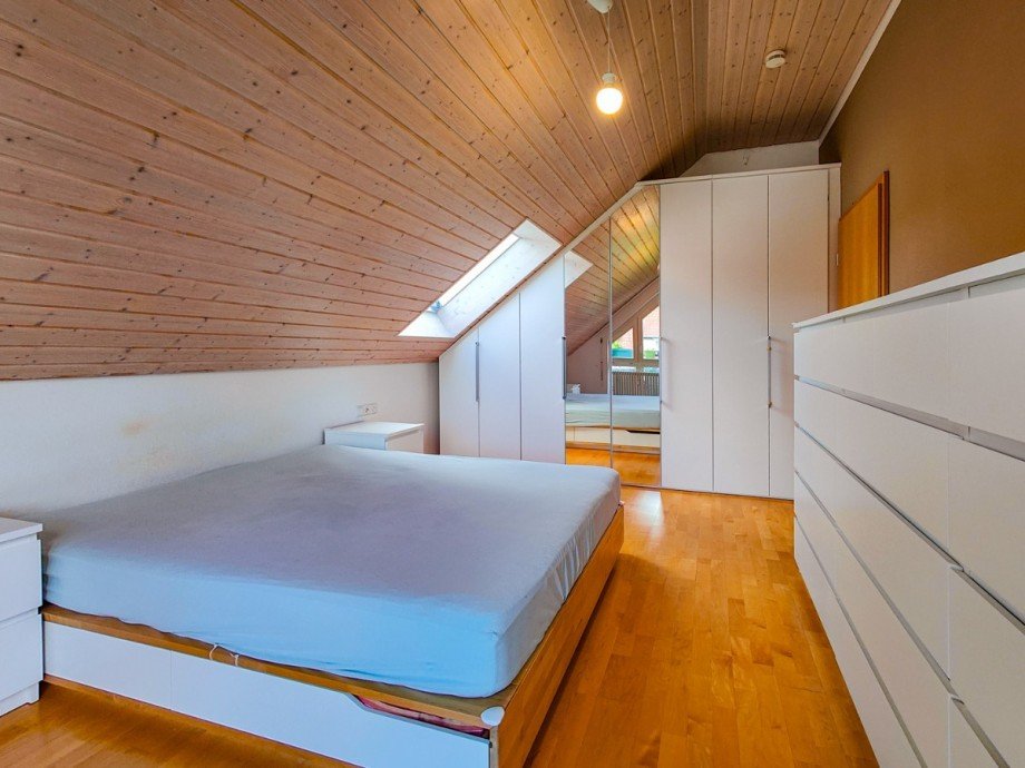 Schlafzimmer Dachgeschosswohnung Reutlingen