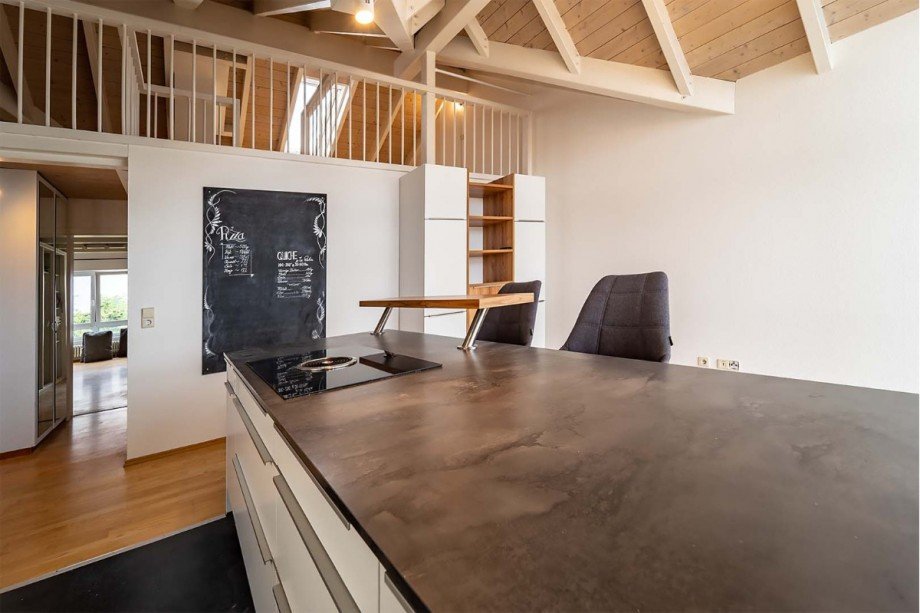 Wohn- Essbereich, K�che Wohnung B�blingen