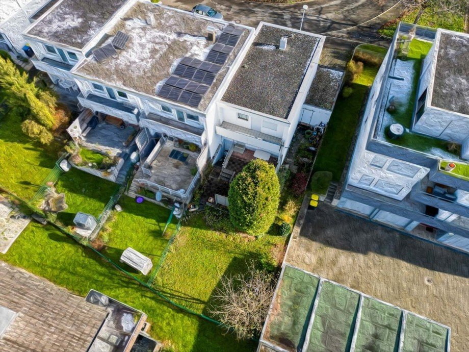 Au�enansicht Reihenendhaus Reutlingen