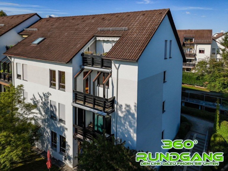 Titelbild Aussenansicht Reutlingen - Baden-W�rttemberg Wohnung 3-Zimmer Wohnung in Reutlingen Rommelsbach mit Balkon und Garage