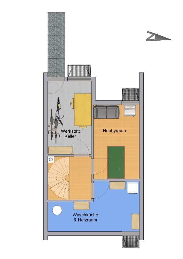 Keller Reihenmittelhaus Reutlingen