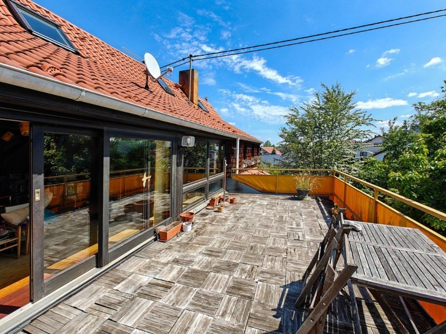 Dachterrasse Bauernhaus Reutlingen