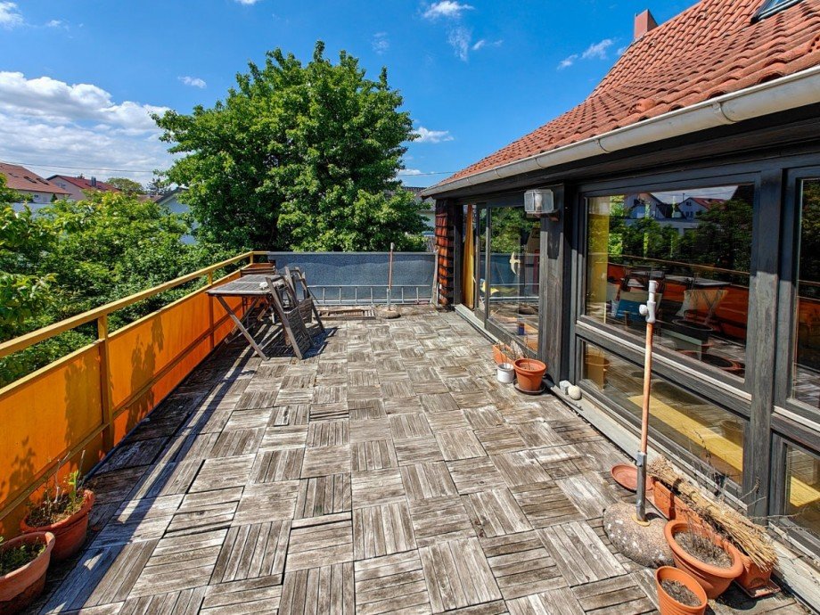 Dachterrasse Bauernhaus Reutlingen
