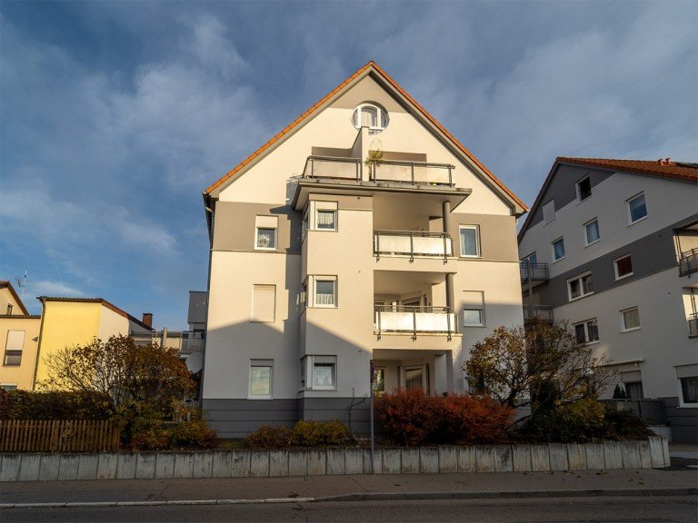 Au�enansicht B�blingen Wohnung 2 Zimmer-Wohnung im Zentrum von B�blingen inkl. TG Stellplatz