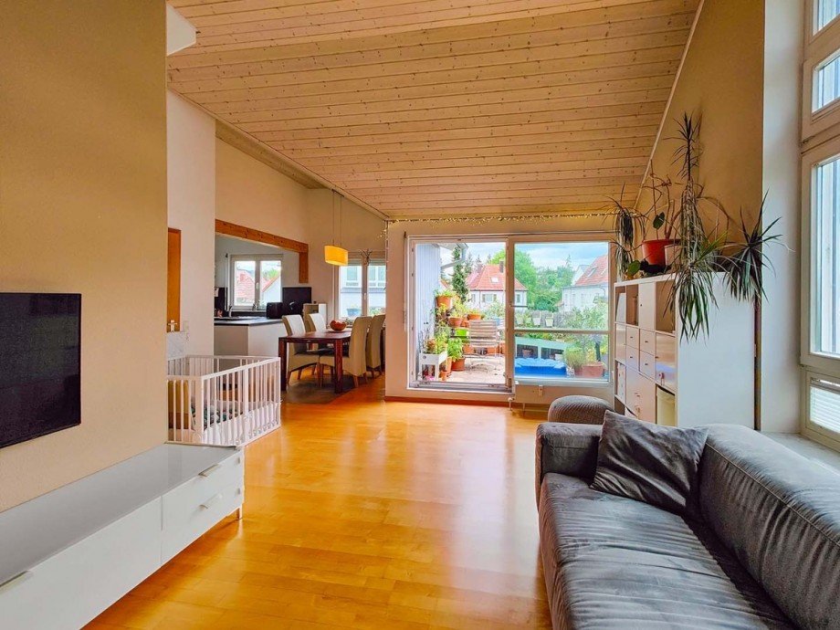 Wohnbereich Dachgeschosswohnung Reutlingen