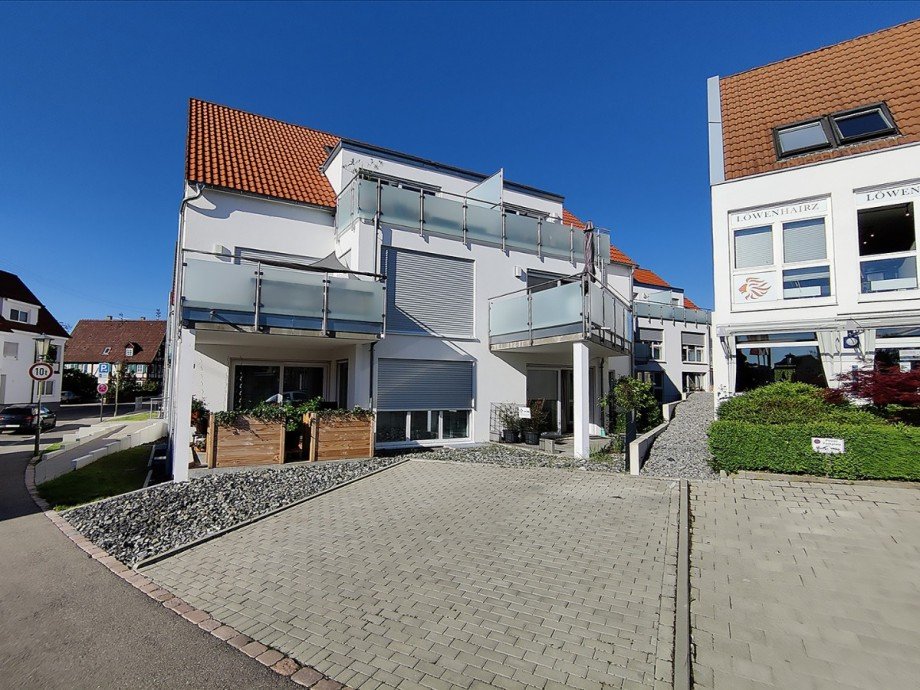 Aussenansicht Erdgeschosswohnung M�ssingen