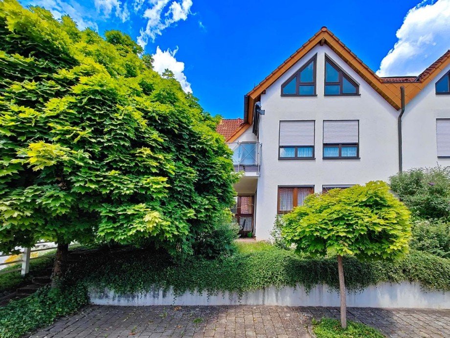 Au�enansicht Erdgeschosswohnung Wannweil