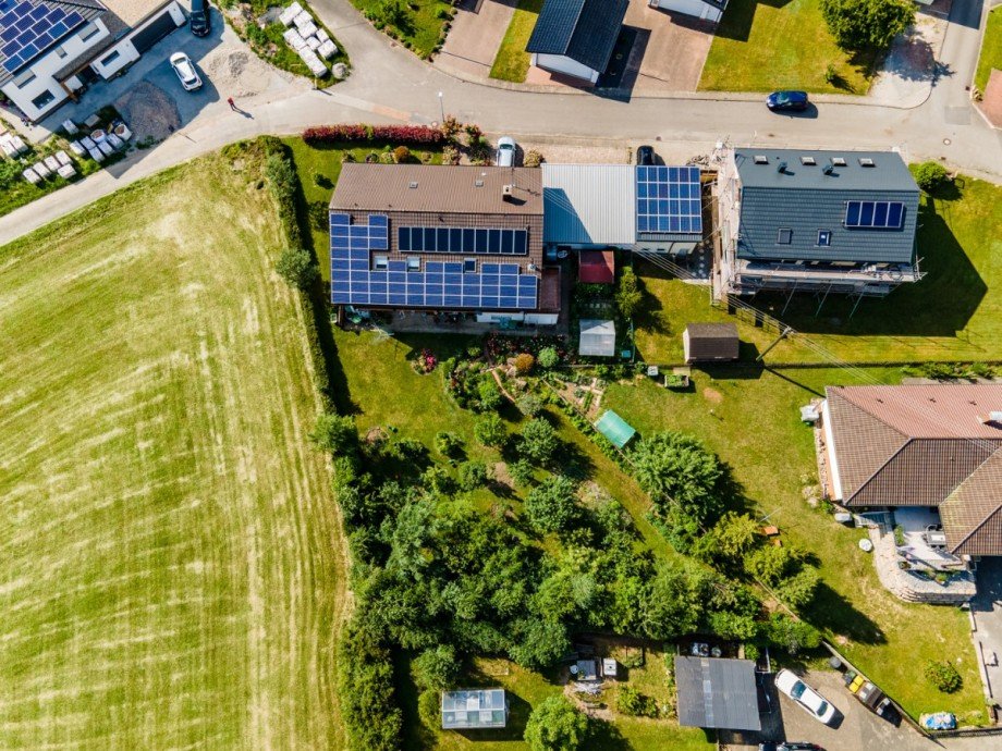 Luftbild Einfamilienhaus Limbach