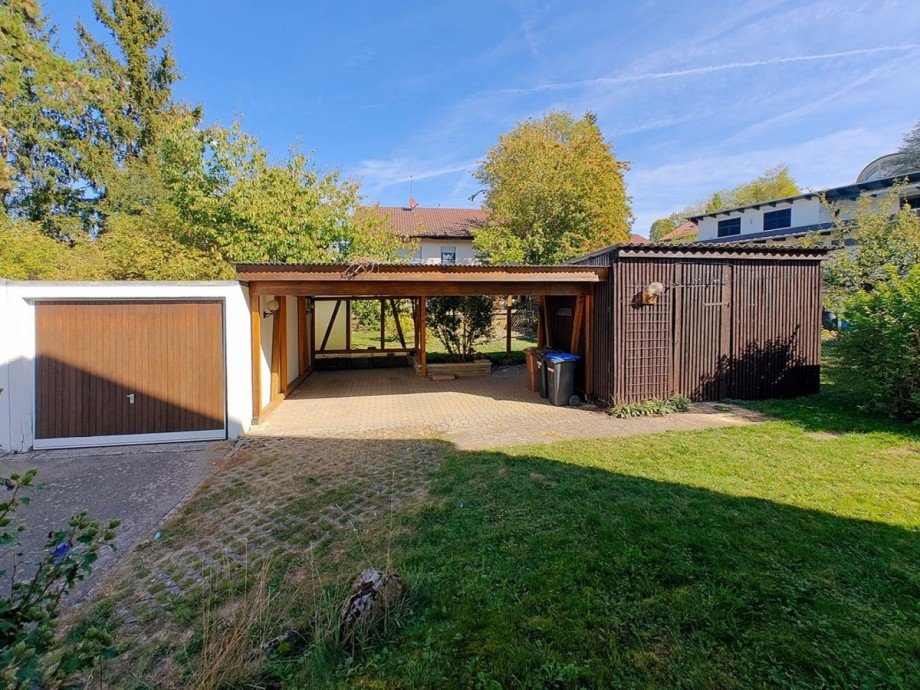 Garage Carport Schuppen Zweifamilienhaus Bempflingen