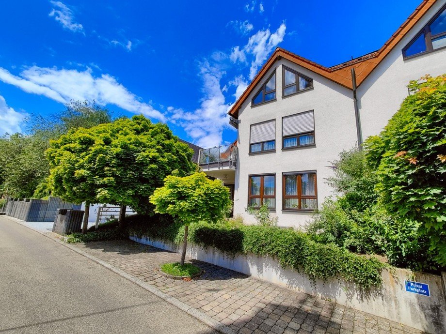 Au�enansicht Erdgeschosswohnung Wannweil