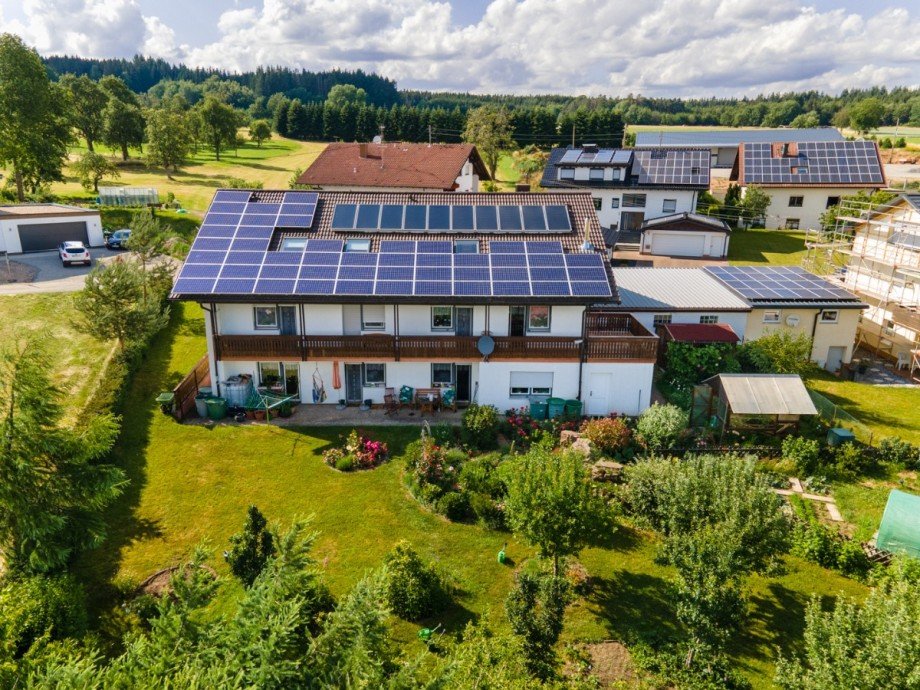 Luftbild Einfamilienhaus Limbach