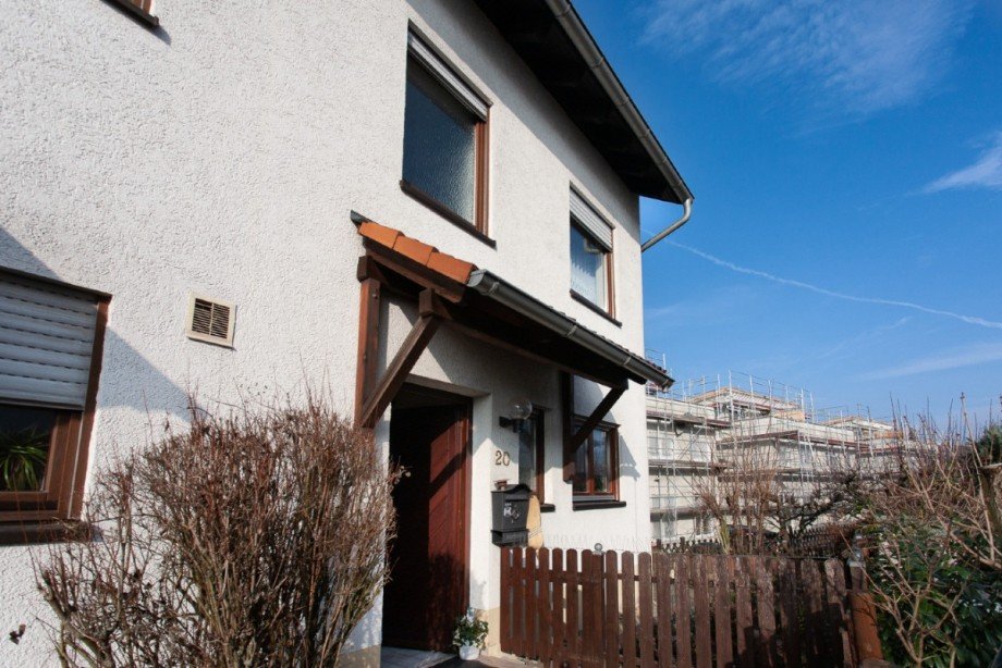 Hauseingang Reihenendhaus Reutlingen