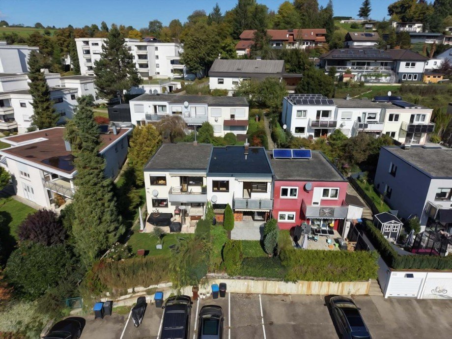 Luftbild Reihenhaus Pfullingen