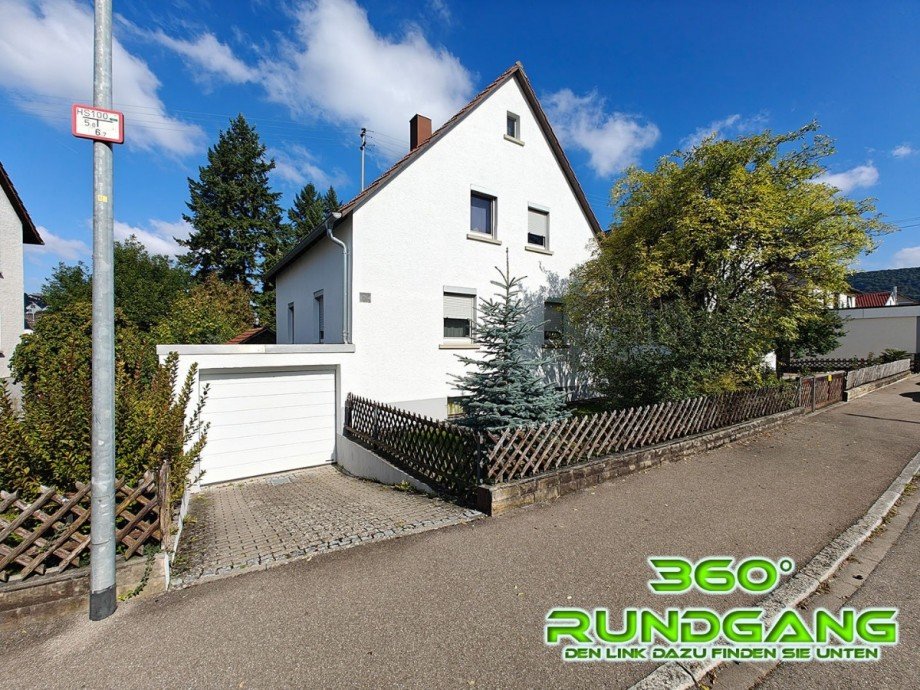 Aussenansicht Einfamilienhaus Pfullingen