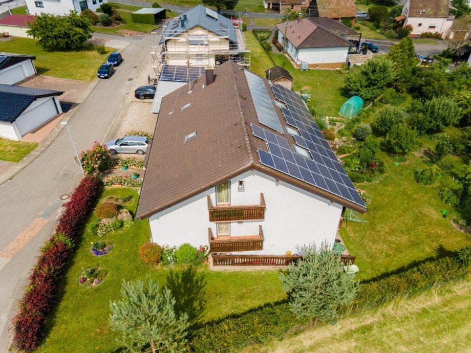 Luftbild Einfamilienhaus Limbach