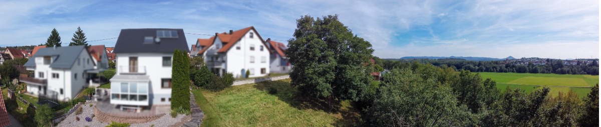 Panorama Wohngrundst�ck Pliezhausen