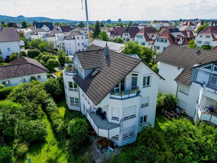 Au�enansicht Dachgeschosswohnung Reutlingen