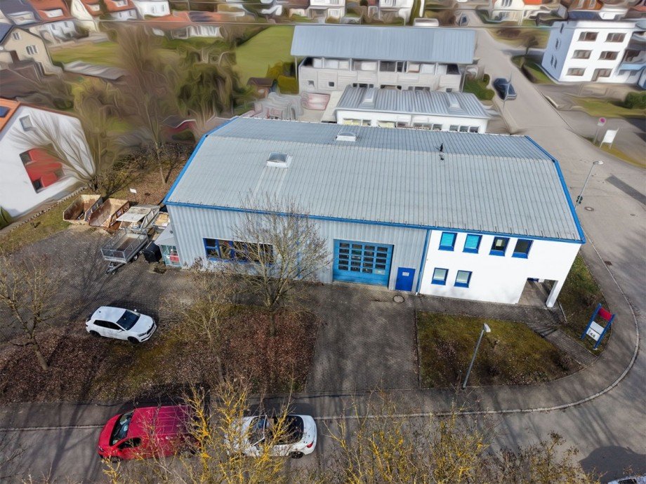 Aussenansicht Halle Reutlingen