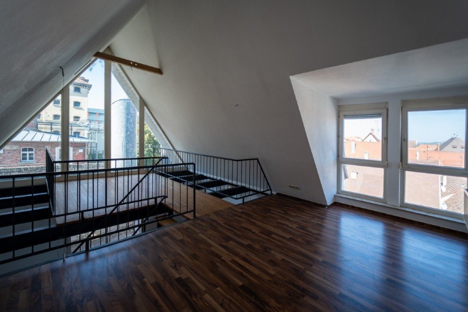 Schlafzimmer Maisonettewohnung Rottenburg am Neckar