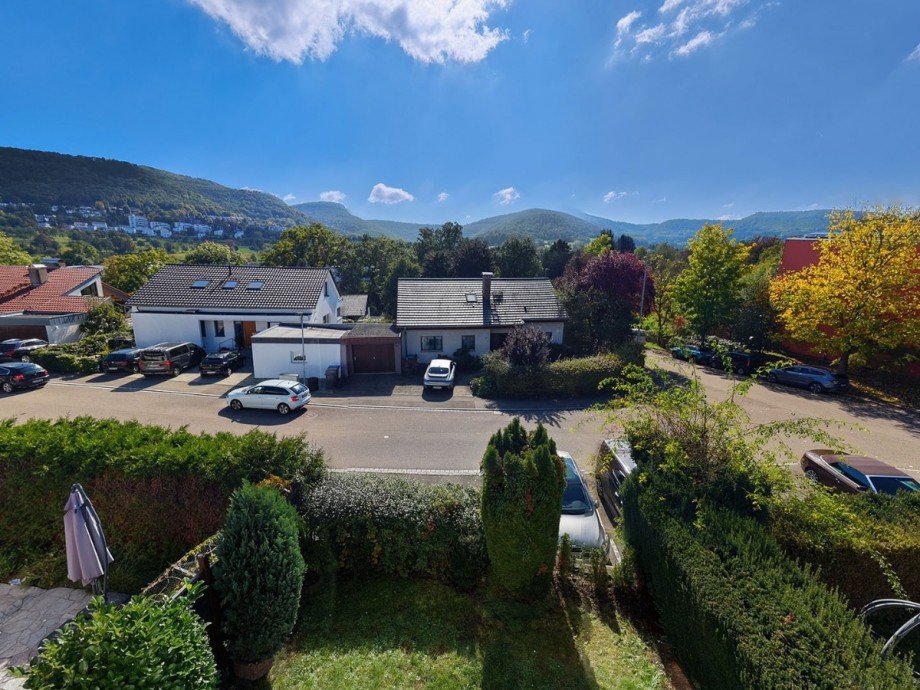Ausblick Balkon Reihenhaus Pfullingen