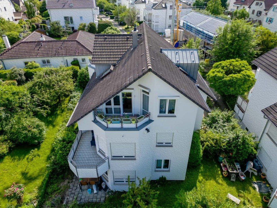Au�enansicht Dachgeschosswohnung Reutlingen