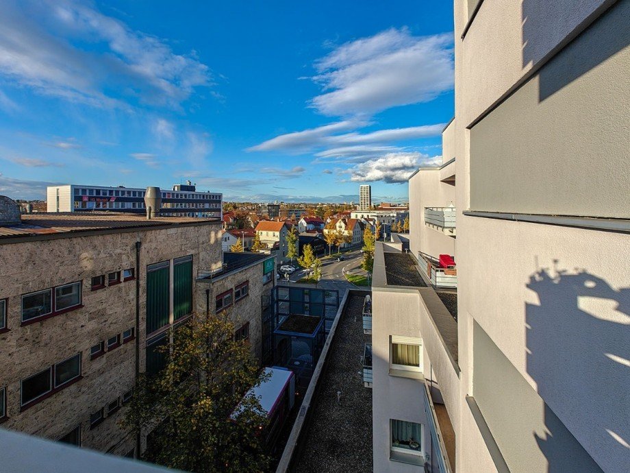 Aussicht Loggia Wohnung Reutlingen