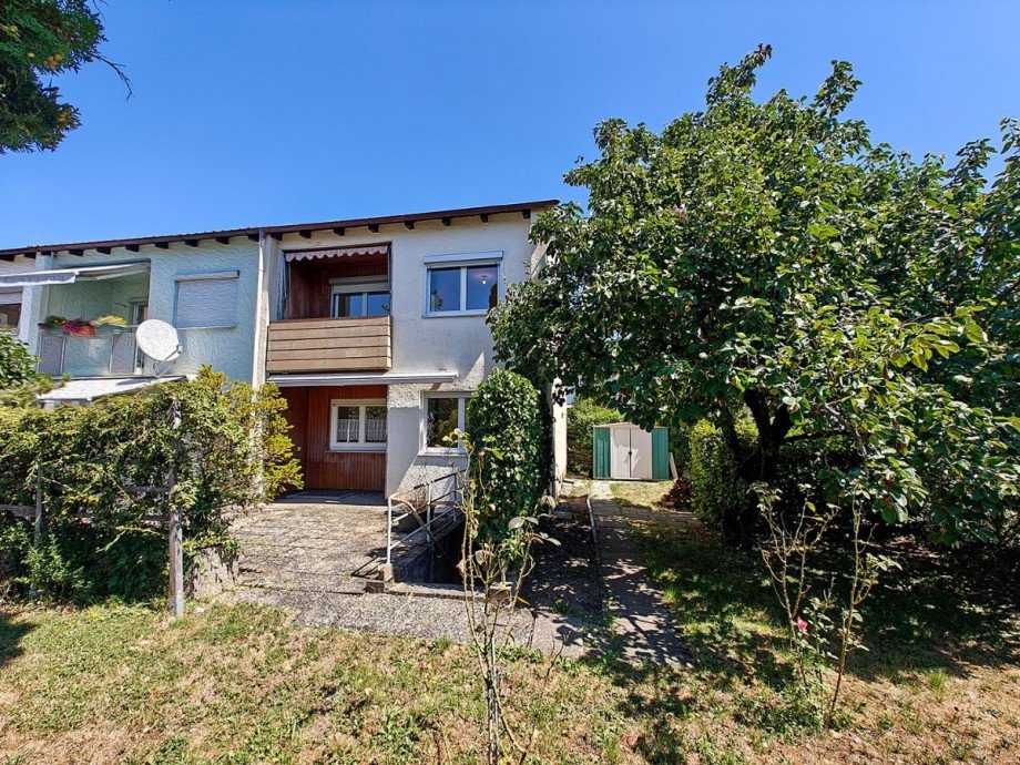 Au�enansicht Reihenendhaus Reutlingen
