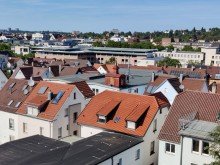 Aussicht DG Sanierungsobjekt, Mehrfamilienhaus am Krankenhaus Reutlingen
