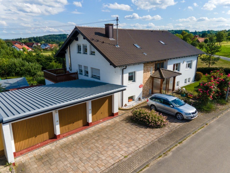 Luftbild Einfamilienhaus Limbach