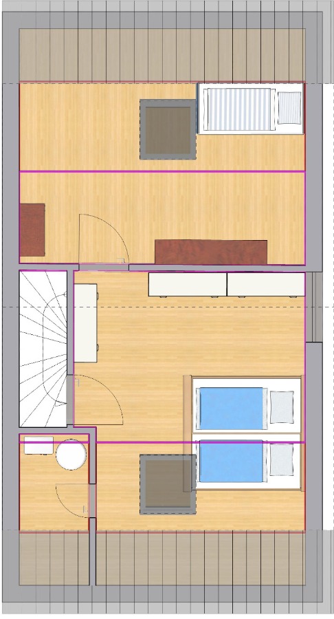 Dachgeschoss Reihenendhaus Reutlingen