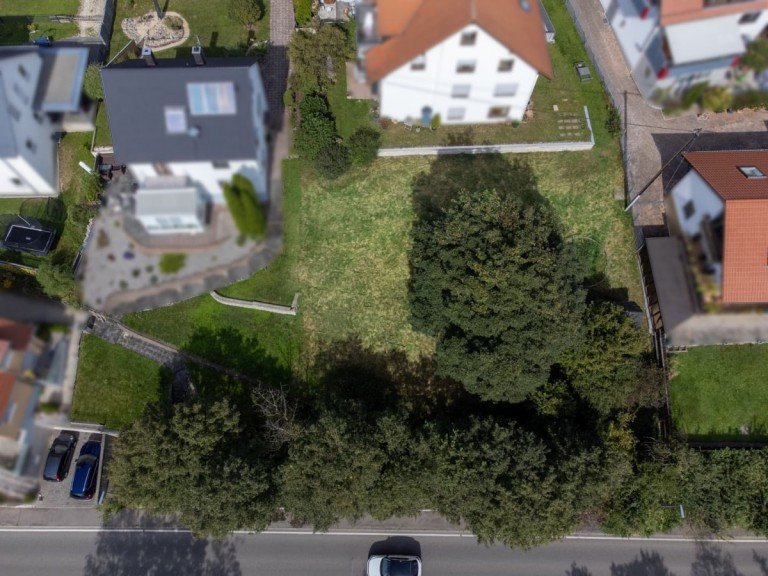 Luftbild Pliezhausen Wohngrundst�ck 653 m� gro�es Wohngrundst�ck in Pliezhausen
