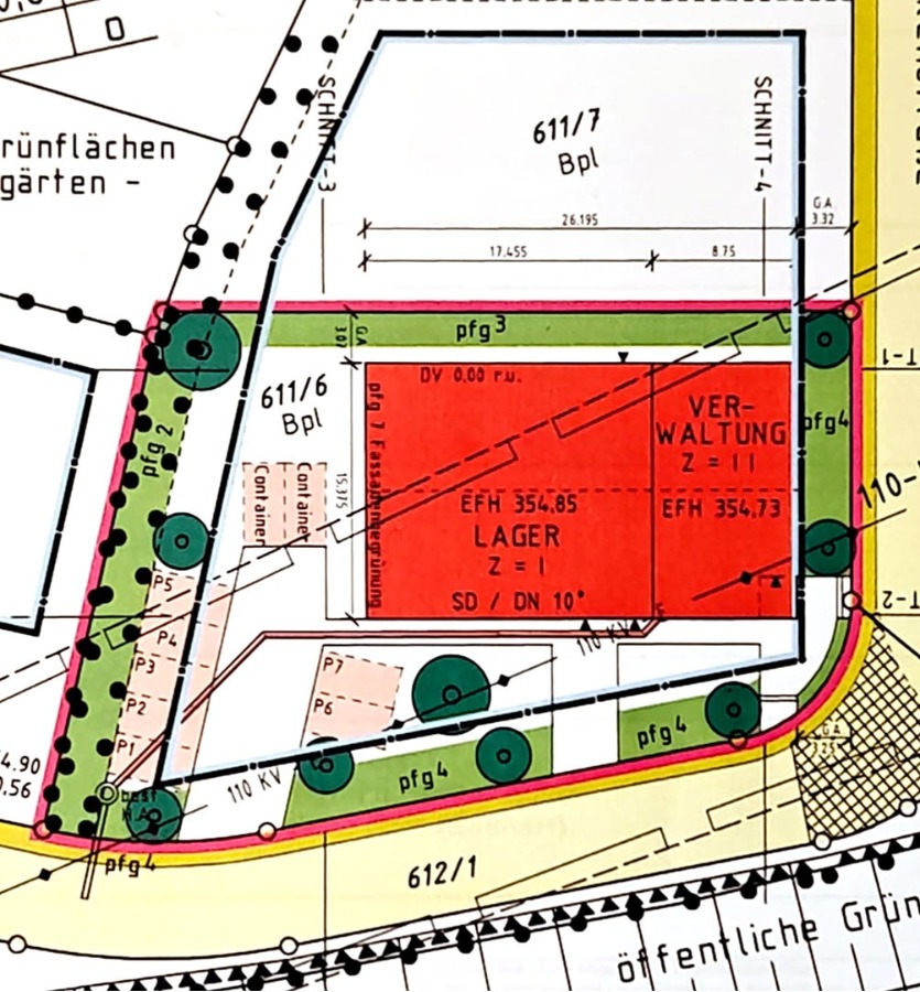 Lageplan Halle Reutlingen