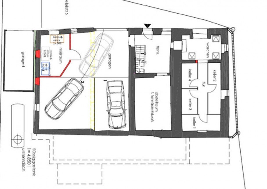 Grundriss Keller Wohnung Metzingen